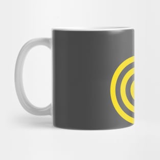 Bullseye, the Icon (Yellow) Mug